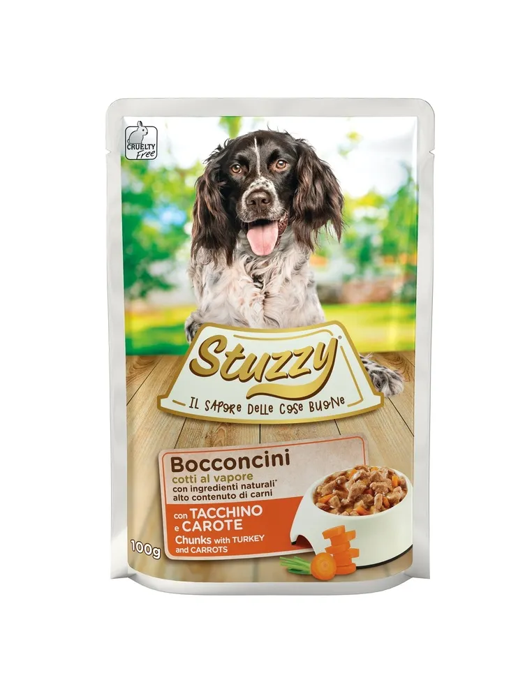 Stuzzydog Tacchino Carote 100 Gr
