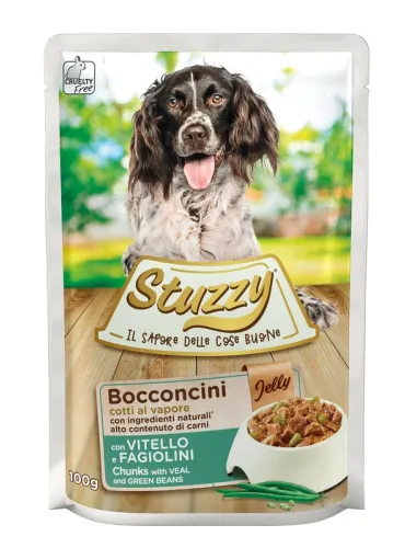 Stuzzydog Vitello Fagiolini Jelly 100 Gr