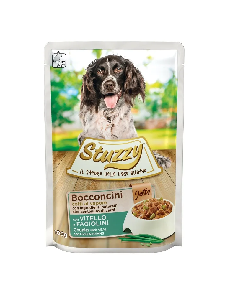 Stuzzydog Vitello Fagiolini Jelly 100 Gr
