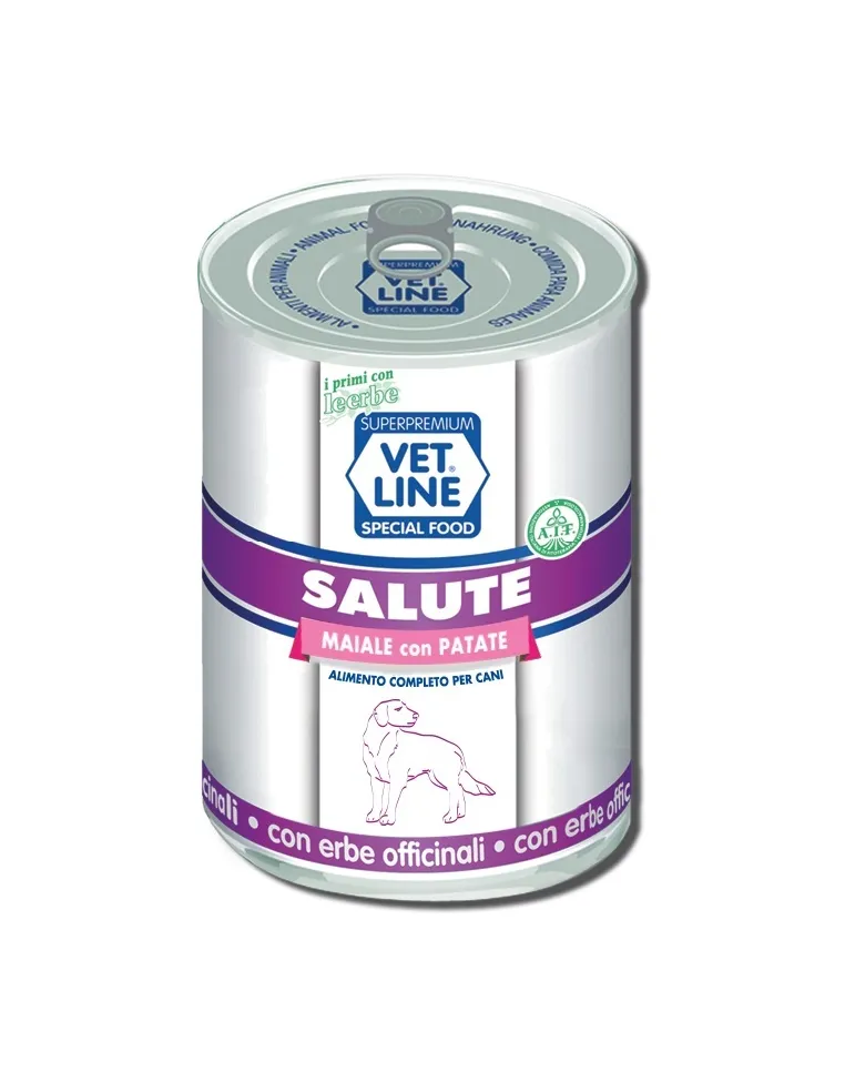 Vet Line Cane Salute Maiale E Patate 400 Gr