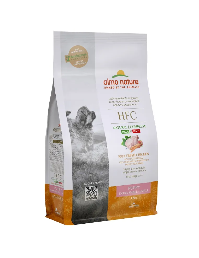 Almo Hfc Cane Xs-S Puppy Pollo 1.2kg