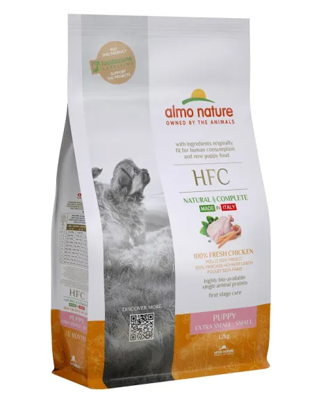 Almo Hfc Cane Xs-S Puppy Pollo 1.2kg