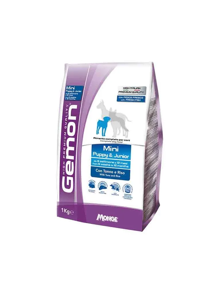 Gemon Mini Puppy Tonno E Riso 3 Kg