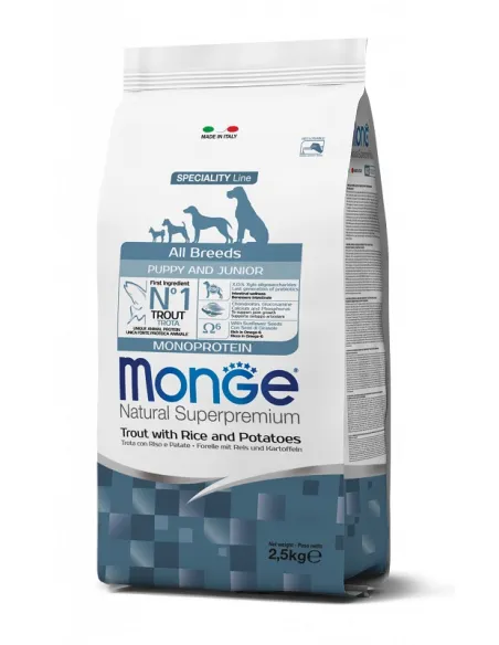 Monge Dog Puppy All Breeds Trota 2,5 Kg Monge Dog Puppy All Breeds Trota 2,5 Kg