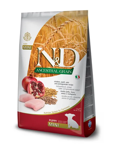 N&D Low Grain Dog Pollo Puppy Mini Kg 7