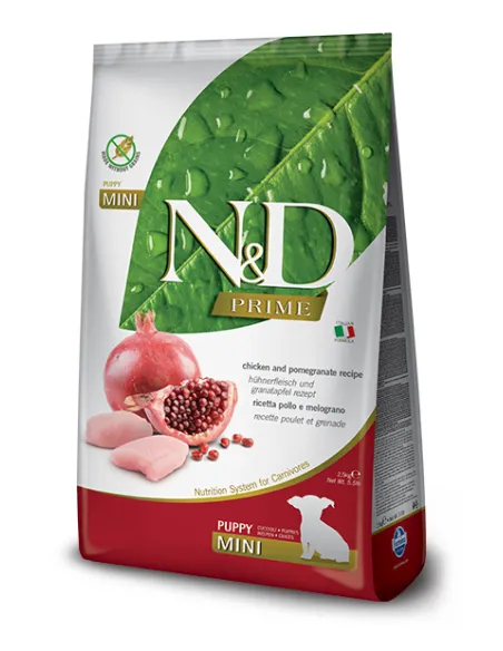 N&D Prime Dog Puppy Mini Pollo 2,5 Kg