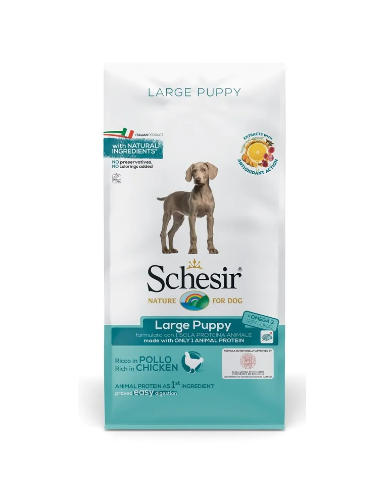 Schesir Dog Large Puppy Chicken 12 Kg