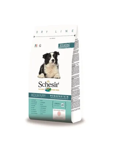 Schesir Dog Medium Puppy Chicken 12 Kg