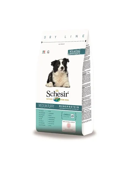 Schesir Dog Medium Puppy Chicken 12 Kg