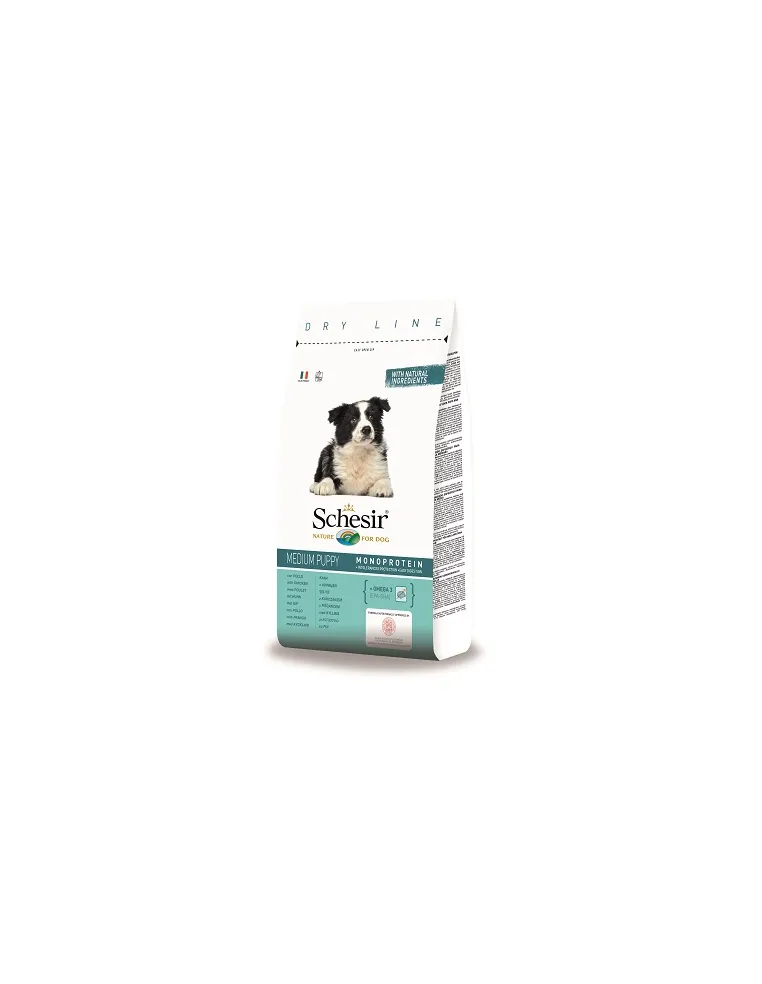 Schesir Dog Medium Puppy Chicken 3 Kg