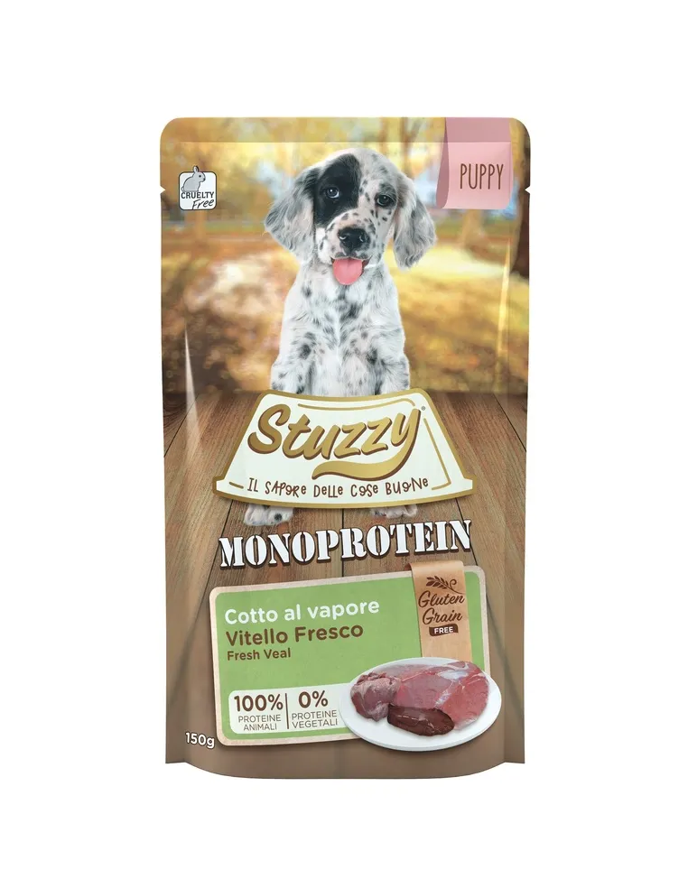 Stuzzy Dog Monoprotein Puppy Vitello 150g