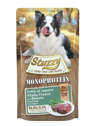 Stuzzy Dog Monoprotein Vitello Bieta 150g
