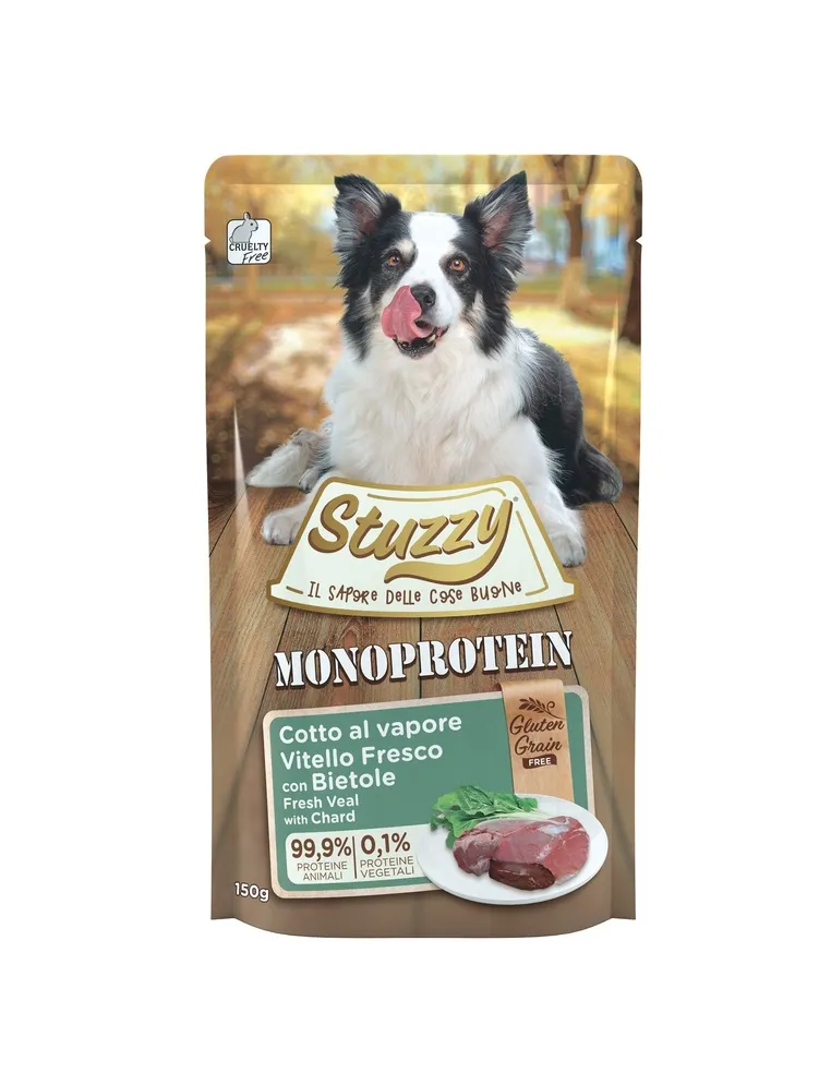 Stuzzy Dog Monoprotein Vitello Bieta 150g