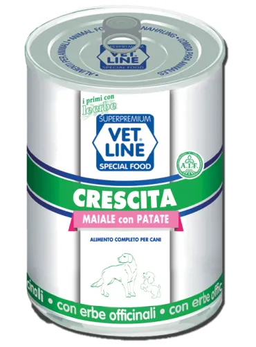 Vet Line Cane Crescita Maiale 400 Gr