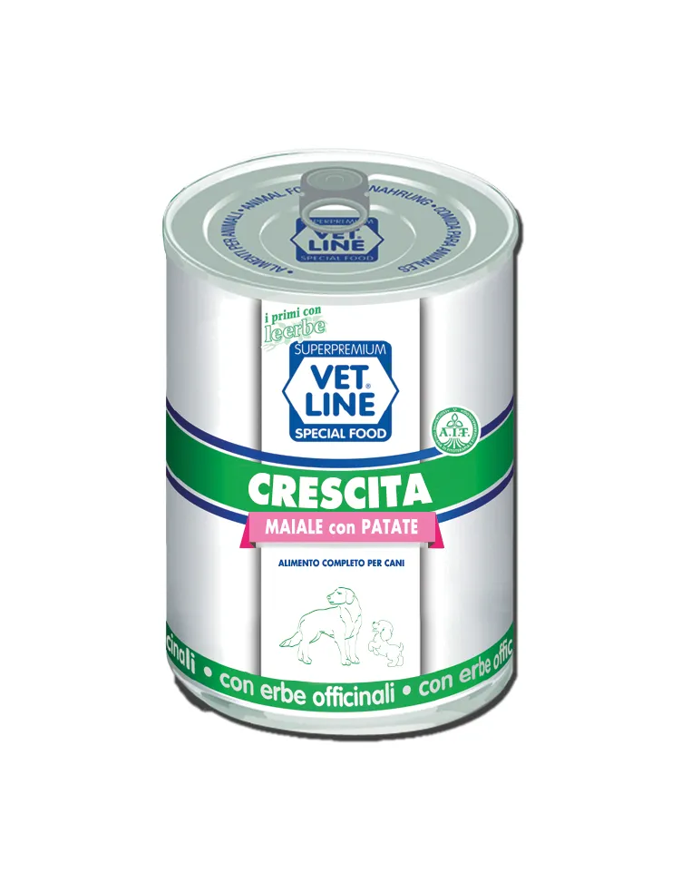 Vet Line Cane Crescita Maiale 400 Gr