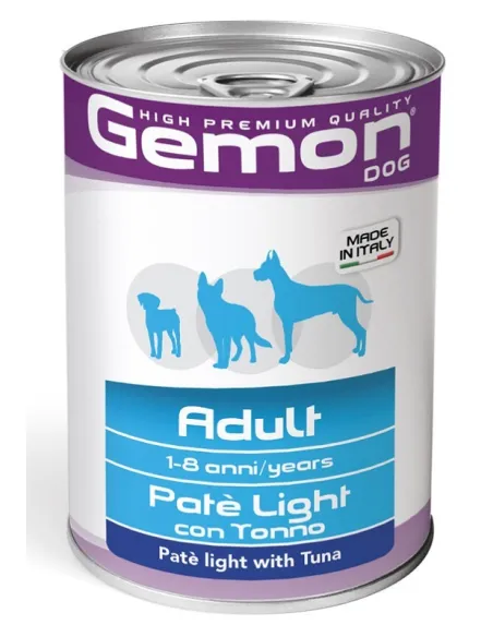 Gemon Dog Light Tonno Pate 400 gr