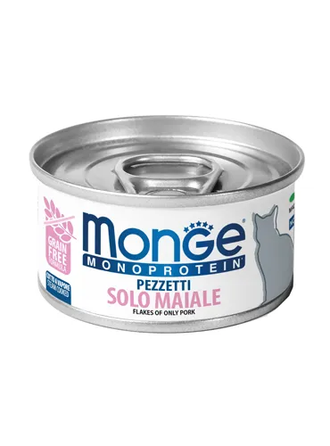 Monge Cat Pezzetti Mono Maiale 80 Gr