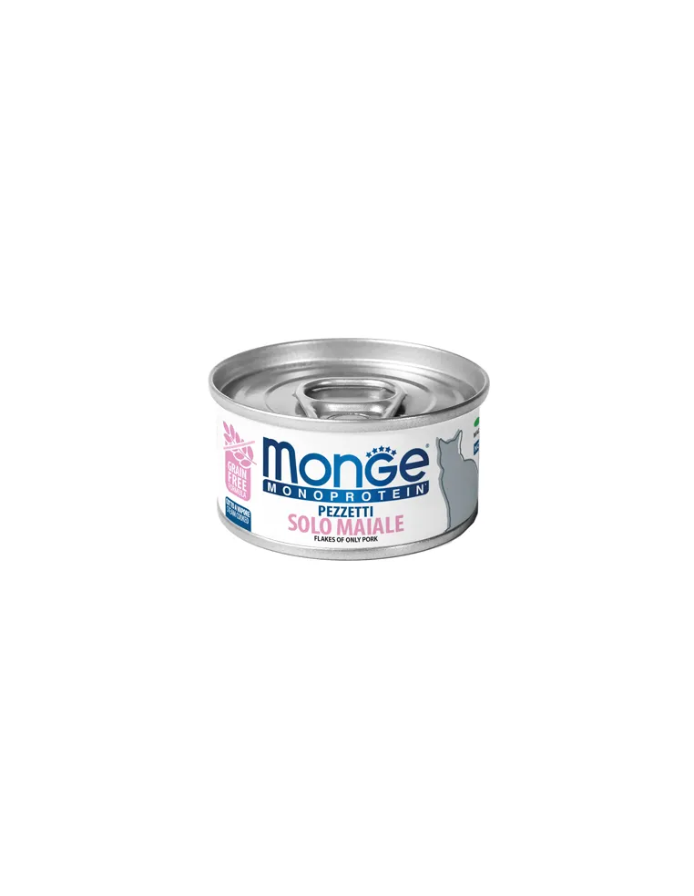 Monge Cat Pezzetti Mono Maiale 80 Gr