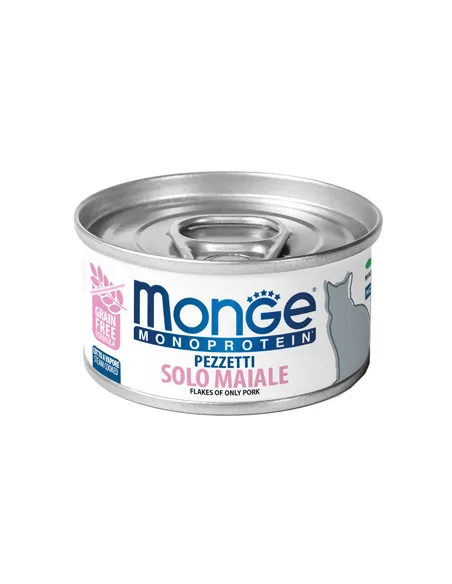 Monge Cat Pezzetti Mono Maiale 80 Gr
