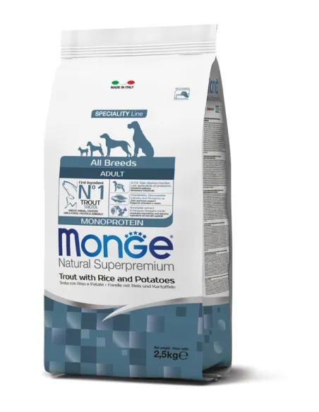 Monge Dog Adult All Breeds Trota 2.5 kg