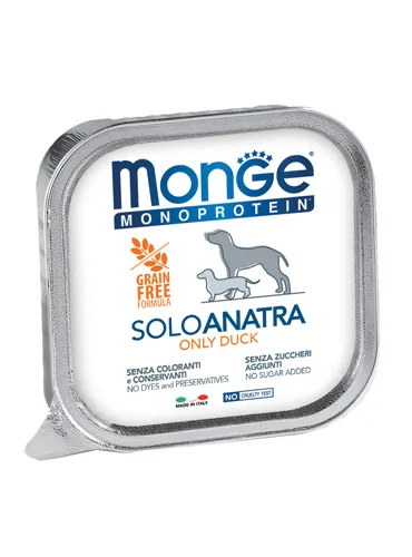 Monge Dog Solo Maiale 150 gr