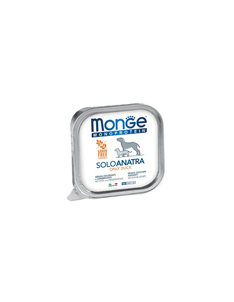 Monge Dog Solo Maiale 150 gr