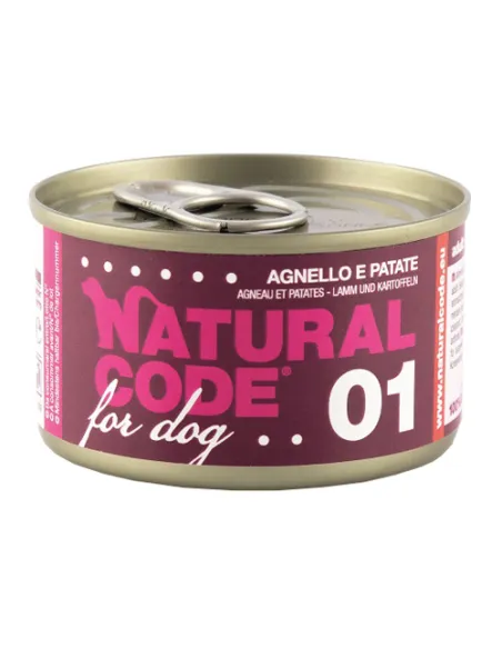 Natural Line Dog 90 Gr Agnello Patate 01
