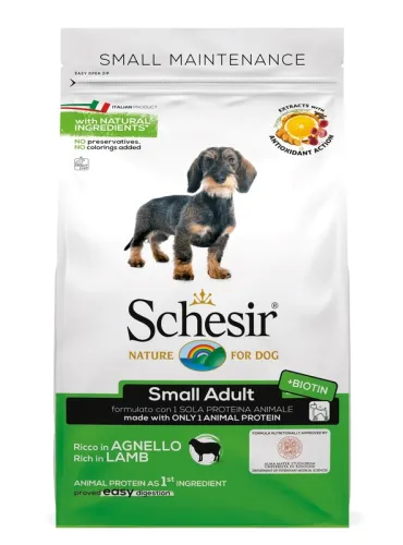 Schesir Dog Small Mantenimento Lamb 2 Kg