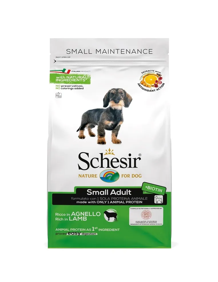 Schesir Dog Small Mantenimento Lamb 2 Kg