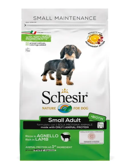 Schesir Dog Small Mantenimento Lamb 2 Kg