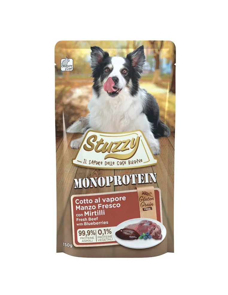 Stuzzy Dog Monoprotein Manzo 150g