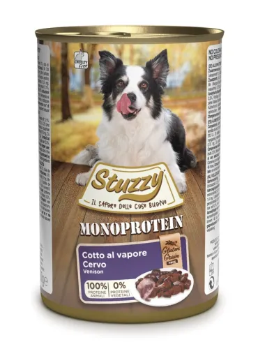 Stuzzydog Monoproteico Cervo 400gr