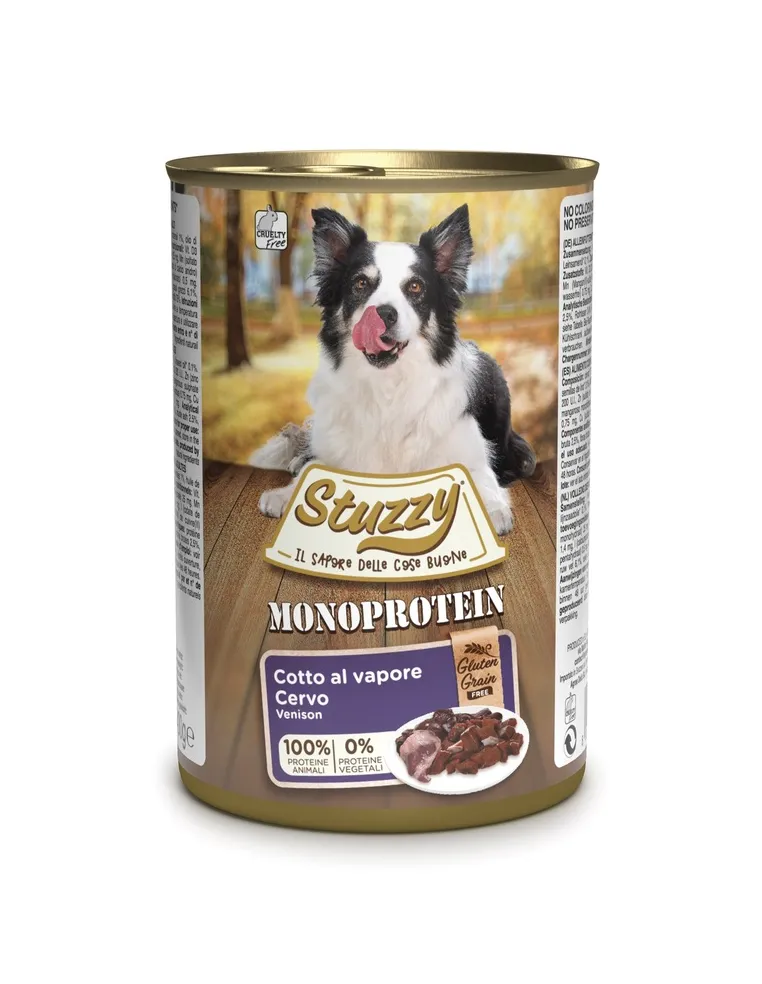 Stuzzydog Monoproteico Cervo 400gr