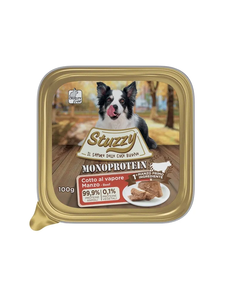 Stuzzydog Monoproteico Manzo 100 Gr