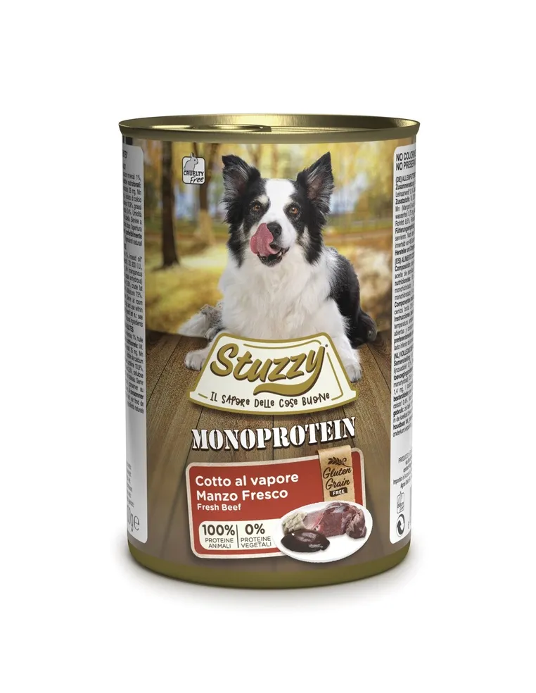 Stuzzydog Monoproteico Manzo 400gr