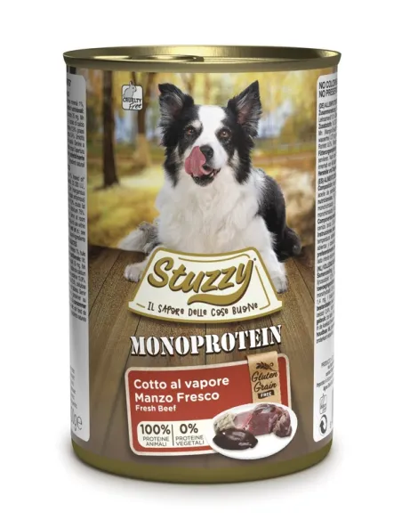 Stuzzydog Monoproteico Manzo 400gr Stuzzydog Monoproteico Manzo 400gr