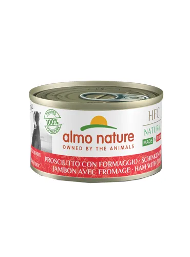Almo Dog Natural 95 Gr Prosciutto Con Formaggio