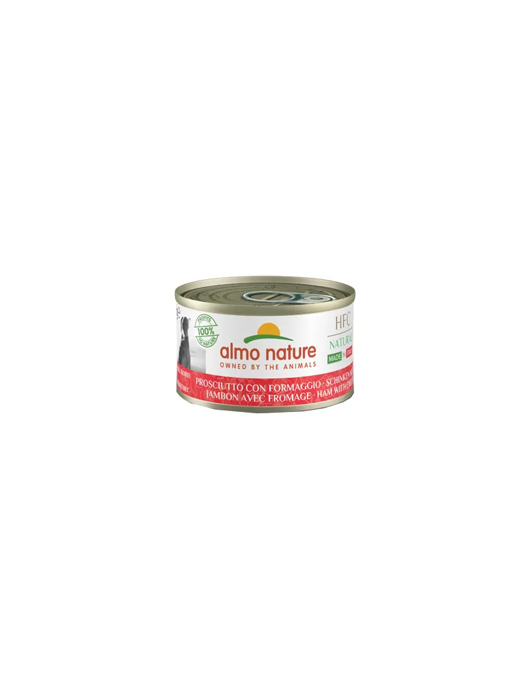 Almo Dog Natural 95 Gr Prosciutto Con Formaggio