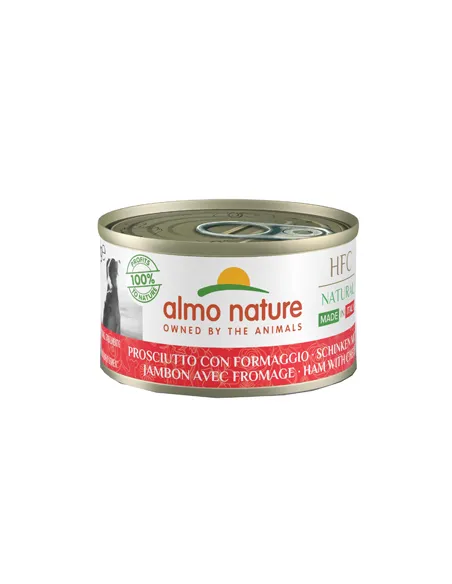 Almo Dog Natural 95 Gr Prosciutto Con Formaggio
