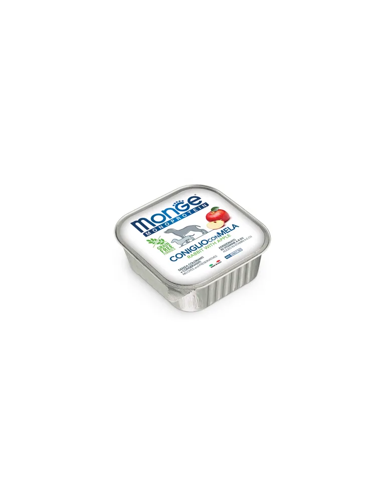 Monge Dog Frut Coniglio Mela 150 gr
