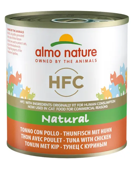 Almo Cat Nature 280 Gr Tonno E Pollo Almo Cat Nature 280 Gr Tonno E Pollo