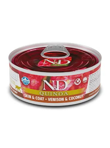 N&D Wet Cat Quinoa Cervo 80 Gr