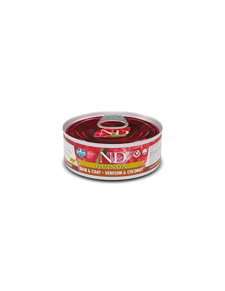 N&D Wet Cat Quinoa Cervo 80 Gr