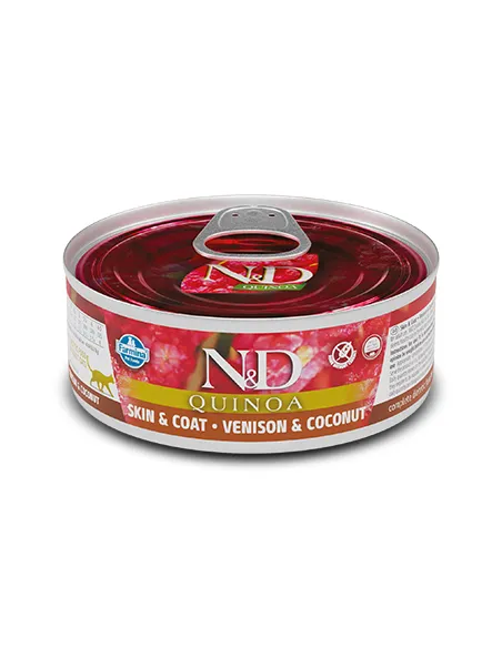 N&D Wet Cat Quinoa Cervo 80 Gr