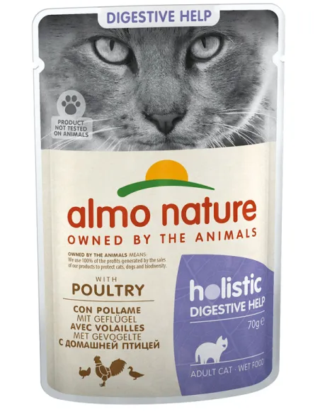 Almo Cat Digestive Help 70 Gr Con Pollame