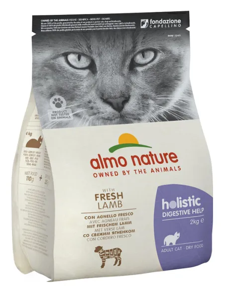 Almo Cat Holistic Digestive Help 2 Kg Agnello Almo Cat Holistic Digestive Help 2 Kg Agnello