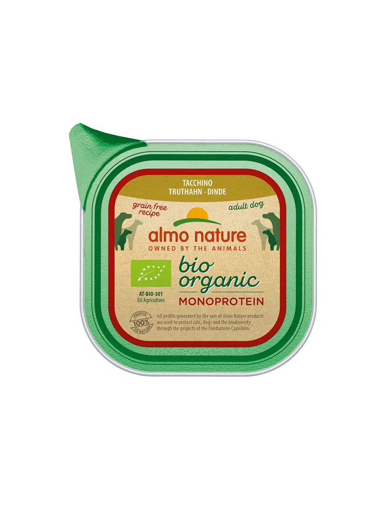Almo Dog Biorganic 150 Gr Tacchino