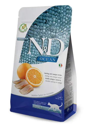 N&D Ocean Gatto Prime Aringa 1,5 Kg