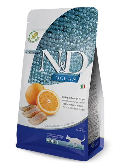 N&D Ocean Gatto Prime Aringa 1,5 Kg