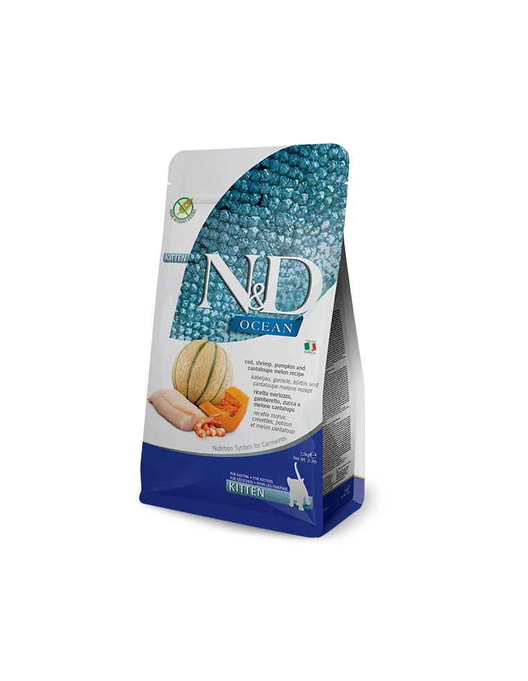 N&D Ocean Gatto Pumpkin Kitten 1,5 Kg
